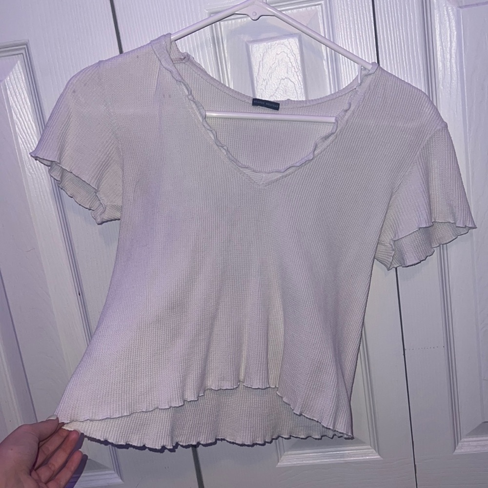 Plain white Brandy Melville top (2019)